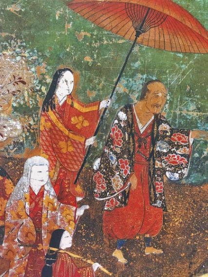 醍醐花見図屏風