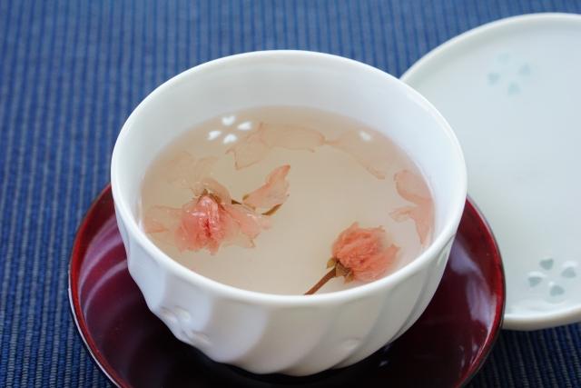 桜茶