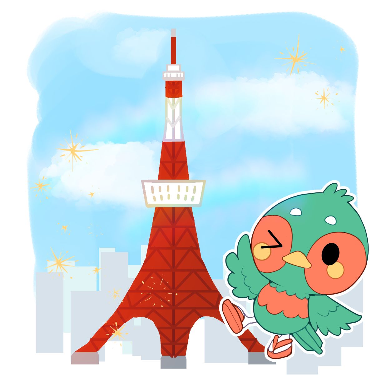 東京タワー完工の日